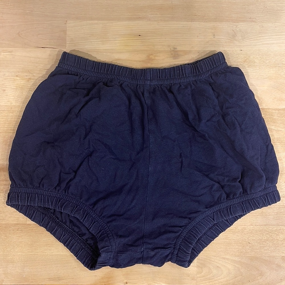 American Apparel navy pique bloomer